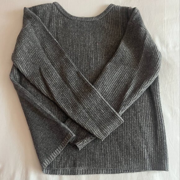 Grey Cashmere Sweater, Barrow & Grove, Size Small - Picture 4 of 5